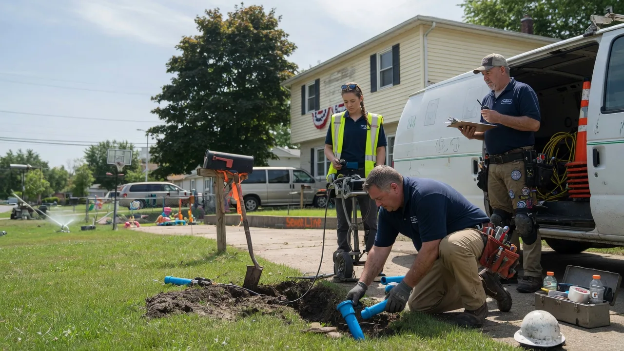 Slab Leak Repair in New Athens, OH near me